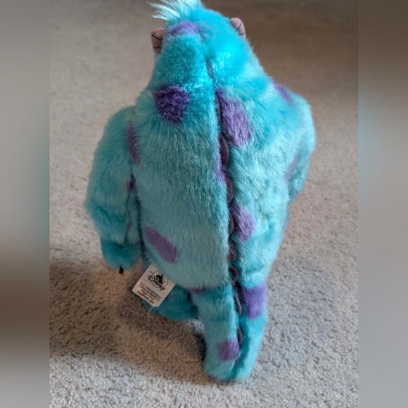 Disney Store Monsters Inc SULLEY Sullivan Pixar Blue Stuffed Animal Plush 12" - Picture 3 of 7